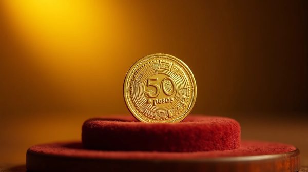 La valeur croissante de la pièce de 50 pesos en or mexicaine
